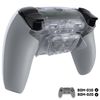 eXtremeRate RISE4 Plus MAX Back Paddles Kit with Clicky Trigger Stops & Rubberized Grip for PS5 Controller BDM-010 020, Remappable Back Buttons Kit for PS5 Controller - Clea Gray - NO Controller