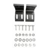 Driving/Fog Light Mounting Bracket Aluminum Brackets With Black Powder Coat