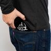 Buckle Down Men's Bi-Fold Wallet, Dodge, 4.0" x 3.5"