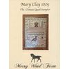 Mary Clay 1805 Reproduction Sampler Chart by Merry Wind Farm
