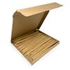 The Rigasz Unbleached Conical Filter Tubes 140/26mm - Party Size 100 pcs
