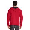 Next Level Unisex French Terry Pullover Hoody M RED/ BLACK