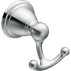 Moen YB2203CH Brantford Double Robe Metal Hook, Chrome