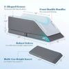 Adjustable Leg Elevation Pillow for Post-Surgery, Knee and Ankle Single Leg
