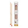 KnitPro Basix Beech Single Pointed Needles 16" (40cm) | 5.50mm