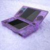 eXtremeRate ds Lite Compatible with Custom Replacement Shell Clear Material, Replacement Buttons, Screen Lens Compatible with Nintendo DS Light [Clear Purple]