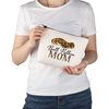 PYOUL Ball Python Snake Lover Gift Ball Python Mom Makeup Bag Ball Python Snake Owner Cosmetic Bag Herpetology Lover Gift (Ball Python Mom Bag)