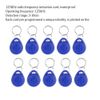 ReaIOKbii RFID Access Control System Kit, Keypad Reader, Power Supply, Door Exit Button, 10 125KHz Key Fobs