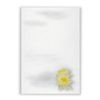 High Quality Paper, Private Mourning Postcards, Text Print, 30 Sheets, Design No. 026 (Solid)