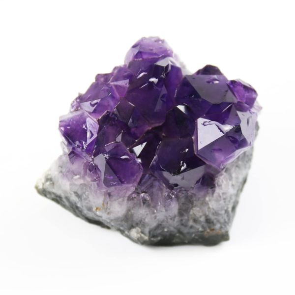 Nvzi Amethyst Crystals, Amethyst Cluster, Amethyst Clusters for Witchcraft, Amathesis Crystal, Raw Amethyst, Natural Amethyst Geode Cave Crystals and Healing Stones(50G)