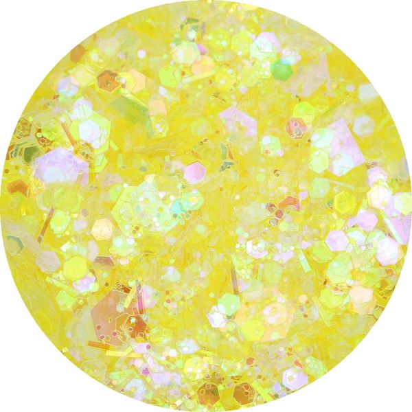 MATIERE MIX Glitter Hologram Pastel Yellow