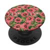 Cute Echinacea Inspired Flower Pattern Plant Lover Floral PopSockets mit austauschbarem PopGrip