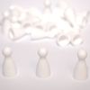 YCS Ltd White Halma Pawns 24mm x 25 Pack (Ages 4+)