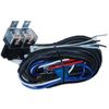 Octane Lighting 4-Headlight Relay Wiring Harness H4 Headlamp Light Bulb Ceramic Socket Plugs Set