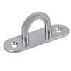 2 Pack 8mm Pad Eye Plate Tie Down Anchor Ring Stainless Steel A2