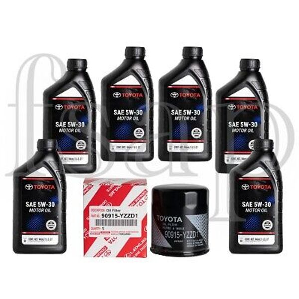 Toyota Oil Change Kit for 2001 Toyota Camry 3.0L V6 oil filter 90915-YZZD1