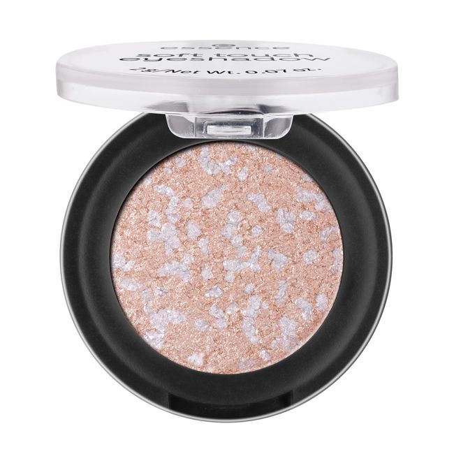 essence soft touch eyeshadow, Lidschatten, Nr. 07 Bubbly Champagne, nude, sofortiges Ergebnis, langanhaltend, mit Vitaminen, farbintensiv, vegan, Nanopartikel frei (2g)