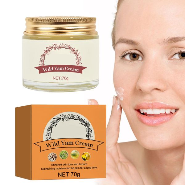 Anti aging creme,Wild Yam Cream,Hautfeuchtig Keitscreme,Anti-Wrinkle Moisturising Cream,Skin Moisturizer,Firming Anti Wrinkle Cream,Anti-Wrinkle Cream Instant,Wild Yam Root Cream,70g,1 Stück