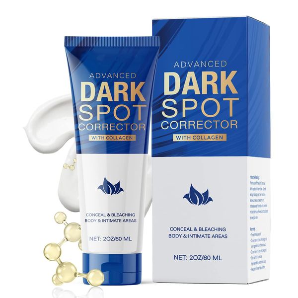 Dark Spot Remover for Face and Body: Corrector for Age Spots Sun Spots Freckles Melasma Brown Spots - Niacinamide Vitamin C Formula for Women and Men - Use on Face Hands Underarms and Legs 2 Oz