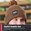 TuffStuff Men's 415 Beanie Hat, Orange, One Size