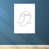 Spiffing Prints Pablo Picasso - Small Owl - Medium - Archival Matte - Unframed