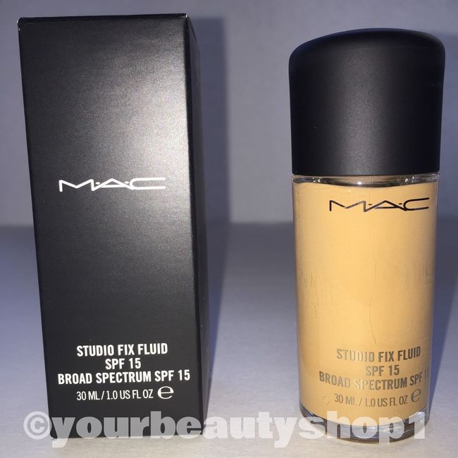 New Mac Foundation Studio Fix Fluid Foundation  SPF 15 NC40 100% Authentic