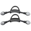 Cressi EBS Fin Strap (Reaction/Frog Plus), Black, Short Fit (XS/S - S/M)
