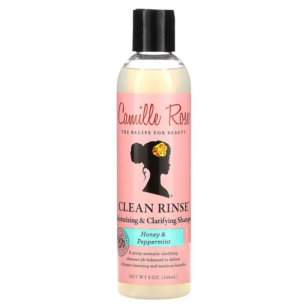 Clean Rinse, Moisturizing & Clarifying Shampoo, Honey & Peppermint, 8 oz (240