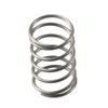 Fudeshe Compression Spring,10Pcs 0.8x10x15mm Portable Spring Steel Return Spring Kit,Silver Tone