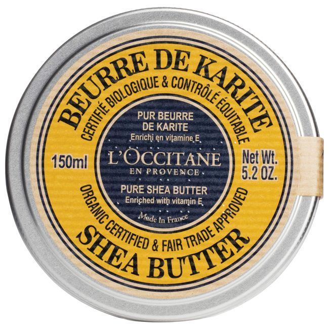 L'Occitane Pure Shea Butter: Organic Shea Butter, Nourish Dry Skin & Hair, With Vitamin E, Multitasking Beauty Balm, Protects From Dryness, Softening