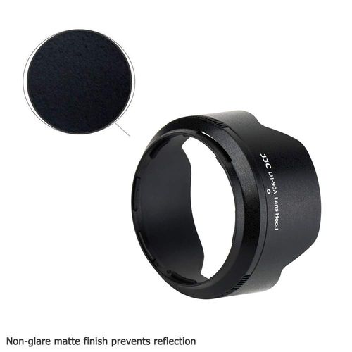 JJC Lens Hood for Nikon Nikkor Z DX 50-250 mm F/4.5-6.3 VR Camera Lenses on Nikon Z50 - Replaces Nikon HB-90A Lens Hood Sun Visor