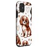 iPhone 11 Beautiful Dog Pattern Cavalier King Charles Spaniel Dog Smartphone Case