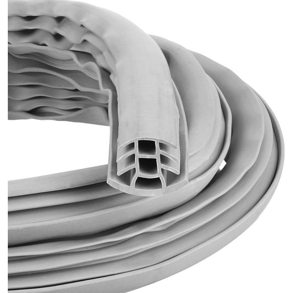 Kingdder Concrete Expansion Joint Filler Driveway 1'' Wide, 50 Ft Long, Gray