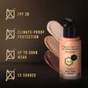 Max Factor Facefinity 3-in-1 All Day Flawless Liquid Foundation, SPF 20 - 80 Bronze (Packaging May Vary)