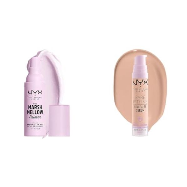 멀티메이크업세트 NYX PROFESSIONAL MAKEUP Marshmellow Smoothing Primer Vegan Face Primer 10In1 Skin Benefits