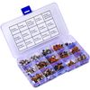 Keszoox Slide Switch Mini Micro PCB Panel Slide Switch 2Pin 3Pin 4Pin ON/Off ON/Off/ON Switch Breadboard Electronic DIP SlideSwitch (KS-Slide-Switch)
