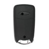 BROVACS Modified Upgraded Flip Key Shell Compatible with FORD 3 Button Keyless Entry Remote Key Case Fob White SS725A