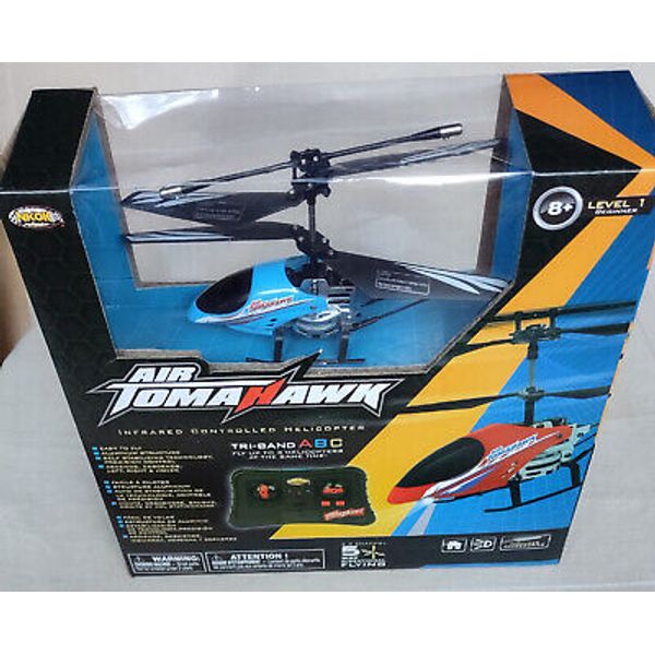 IR Remote Controlled Helicopter Tri-Band Infrared Air Tomahawk, NEW Sealed NIB