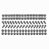 APC - Rack screws and nuts - (pack of 32)