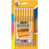 BIC Pencil Xtra Strong (Yellow Barrels), Thick Point (0.9 mm), 24-Count