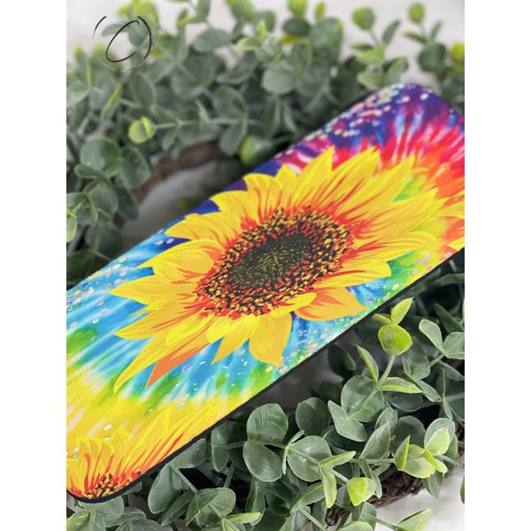 Groovy Sunflower Slap Wrap Can Cooler