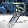 LED Side Marker Light 3 LED Track Position Lamp 12V 24V Waterproof Universal White