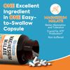 Magnesium Malate Capsules 410Mg, Magnesium Supplement, Chelated, High Absorpt...