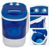 Transparent One-cylinder Washer Washing Machine W/ Double Knobs Timer Control