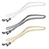 Jixin4you Eyeglass Chain, Eyeglass Strap, Eyeglass Cord, Glasses Cord, Women's, Men's, Stylish, Simple, Elegant, Silver