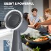 Portable Range Hood Kitchen - Powerful 3-Speed Suction Desktop Compact Range Hoo