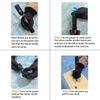 PROFESSIONAL POSEIDON Wireless Tattoo Machine Kit Rotary Cartridges Pen Needles