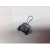 Austin FX4 Taxi (Back) ref11B pewter effect car emblem on a zip puller