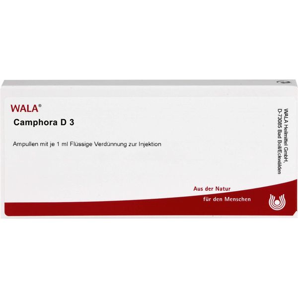 Camphora D 3 Ampoules 10 x 1 ml