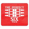 Shopagift The Perfect Six Pack Mouse Mat Pad 24cm x 19cm